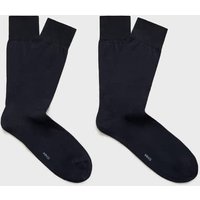 2er-Pack lange Baumwollsocken von mango man