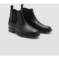 Chelsea Boots aus poliertem Leder von mango man