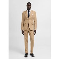 Slim-Fit-Anzughose aus 100 % Leinen von mango man