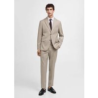 Slim-Fit-Anzughose aus 100 % Schurwolle Slim-Fit-Anzughose aus 100 % Schurwolle von mango man