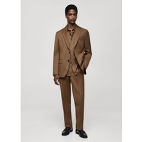 Slim-Fit-Anzughose aus 100 % Schurwolle Slim-Fit-Anzughose aus 100 % Schurwolle von mango man