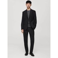 Slim-Fit-Anzughose aus 100 % Schurwolle von mango man