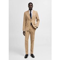 Slim Fit-Anzugjacke aus 100 % Leinen von mango man