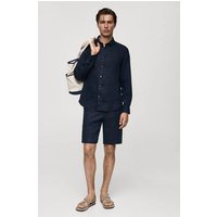 Slim-Fit-Bermudashorts aus 100 % Leinen Slim-Fit-Bermudashorts aus 100 % Leinen von mango man
