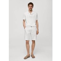 Slim-Fit-Bermudashorts aus 100 % Leinen von mango man