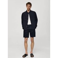 Slim Fit-Bermudashorts aus Baumwolle von mango man