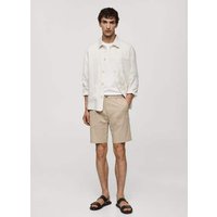 Slim-Fit-Bermudashorts im Chino-Stil aus Baumwolle von mango man