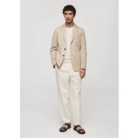 Slim Fit-Blazer aus Baumwolle von mango man