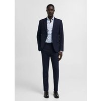 Gestreiftes Regular Fit-Anzughemd aus Baumwolle Gestreiftes Regular Fit-Anzughemd aus Baumwolle von mango man