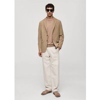Slim Fit Blazer mit Mikrostruktur Slim Fit Blazer mit Mikrostruktur von mango man