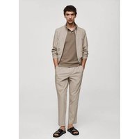 Slim-Fit-Bundfaltenhose aus Lyocell Slim-Fit-Bundfaltenhose aus Lyocell von mango man