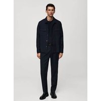 Slim Fit-Bundfaltenhose Slim Fit-Bundfaltenhose von mango man