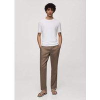 Slim Fit-Hose aus 100 % Leinen von mango man