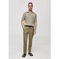 Slim Fit-Hose aus Lyocell von mango man