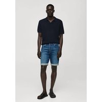 Slim Fit-Jeans-Bermudashorts Slim Fit-Jeans-Bermudashorts von mango man
