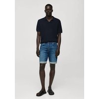Slim Fit-Jeans-Bermudashorts von mango man