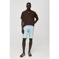 Slim Fit-Jeans-Bermudashorts von mango man