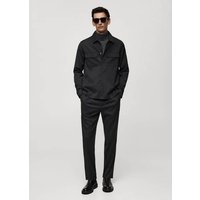Slim-Fit-Overshirt mit Taschen Slim-Fit-Overshirt mit Taschen von mango man