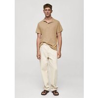 Slim Fit-Poloshirt aus 100 % Leinen Slim Fit-Poloshirt aus 100 % Leinen von mango man