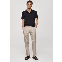 Slim Fit-Poloshirt aus Baumwoll-Piqué von mango man