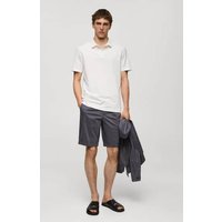 Slim Fit-Poloshirt aus Baumwoll-Piqué von mango man