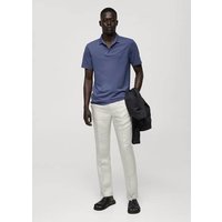 Slim Fit-Poloshirt aus Baumwoll-Piqué von mango man