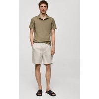 Slim Fit-Poloshirt aus Baumwoll-Piqué Slim Fit-Poloshirt aus Baumwoll-Piqué von mango man