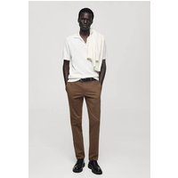 Slim Fit Twill-Chinohose von mango man