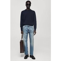 Straight-Fit Jeans Bob mit heller Waschung von mango man