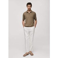 Strick-Poloshirt aus 100 % Baumwolle von mango man