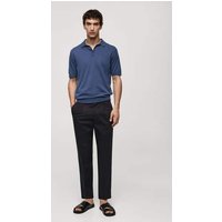 Strick-Poloshirt aus 100 % Baumwolle Strick-Poloshirt aus 100 % Baumwolle von mango man
