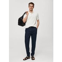 Strick-Poloshirt aus Baumwolle Strick-Poloshirt aus Baumwolle von mango man