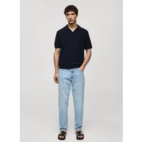 Strickpoloshirt in Flecht-Optik Strickpoloshirt in Flecht-Optik von mango man