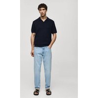 Strickpoloshirt in Flecht-Optik Strickpoloshirt in Flecht-Optik von mango man