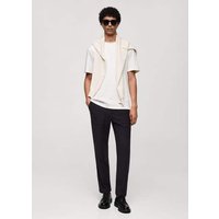 Strukturierte Regular-Fit-Baumwollhose Strukturierte Regular-Fit-Baumwollhose von mango man