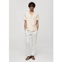 Strukturiertes Regular-Fit-Poloshirt aus Baumwolle Strukturiertes Regular-Fit-Poloshirt aus Baumwolle von mango man