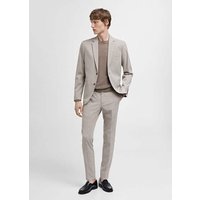 Super Slim Fit-Anzughose aus Stretchstoff von mango man