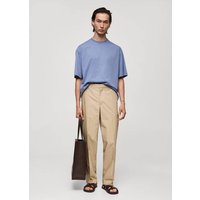 Regular Fit-Hose aus 100 % Baumwolle von mango man