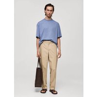 Regular Fit-Hose aus 100 % Baumwolle Regular Fit-Hose aus 100 % Baumwolle von mango man