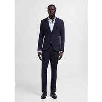 Super Slim Fit-Anzugsakko aus Stretchgewebe Super Slim Fit-Anzugsakko aus Stretchgewebe von mango man