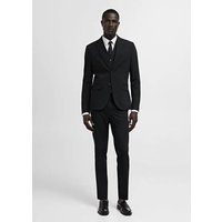 Super Slim Fit-Anzugsakko aus Stretchgewebe von mango man