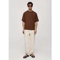 T-Shirt aus 100 % Baumwolle mit Tasche T-Shirt aus 100 % Baumwolle mit Tasche von mango man