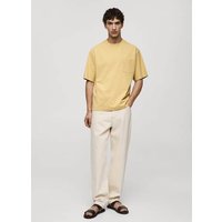 T-Shirt aus 100 % Baumwolle mit Tasche T-Shirt aus 100 % Baumwolle mit Tasche von mango man