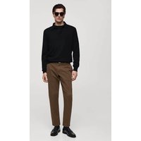 Tapered Crop-Baumwollhose von mango man