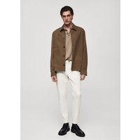 Tapered Crop-Baumwollhose von mango man