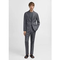 Slim Fit-Anzugblazer aus Leinengemisch Slim Fit-Anzugblazer aus Leinengemisch von mango man