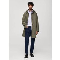 Wasserabweisender Parka mit Kapuze Wasserabweisender Parka mit Kapuze von mango man