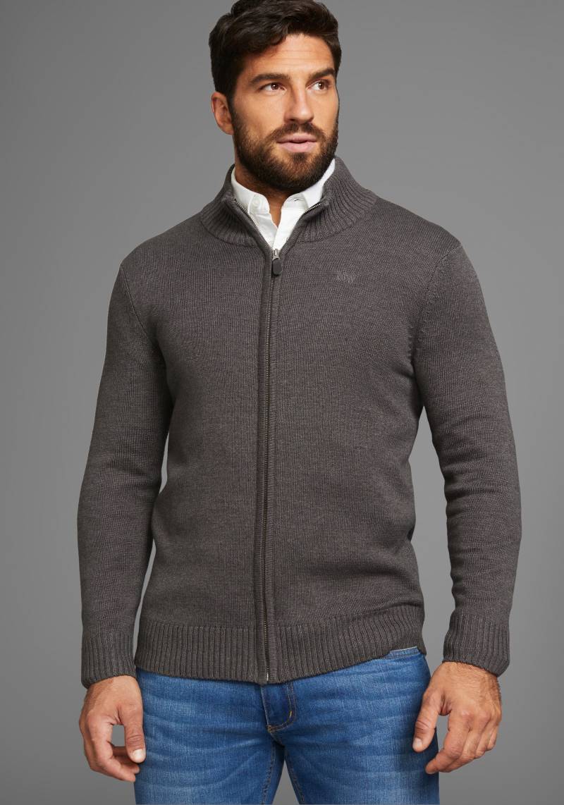 Man's World Strickjacke, aus Baumwollmischung von mans world