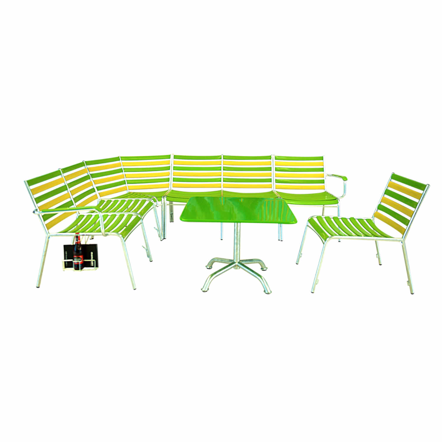 Bättig 28 Lounge-Set, Farbe ral 7016 anthrazitgrau Bättig 28 Lounge-Set, Farbe ral 7016 anthrazitgrau von manufakt