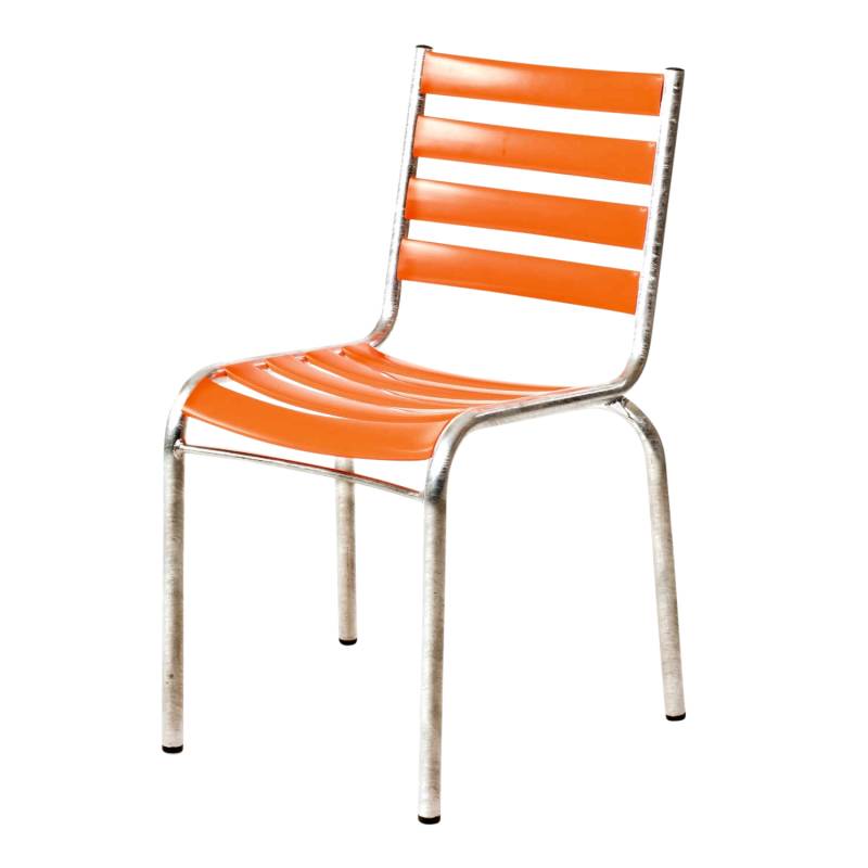 Bättig Modell 42 Kinderstuhl, Farbe ral 2009 orange von manufakt